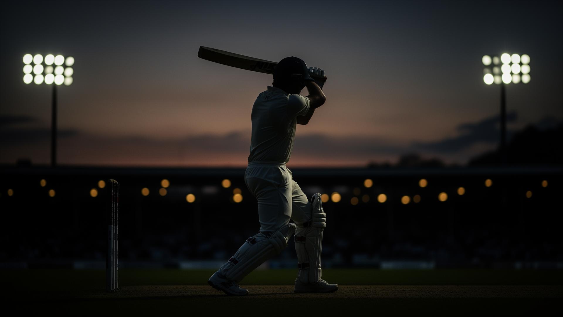 Composed athlete portrait